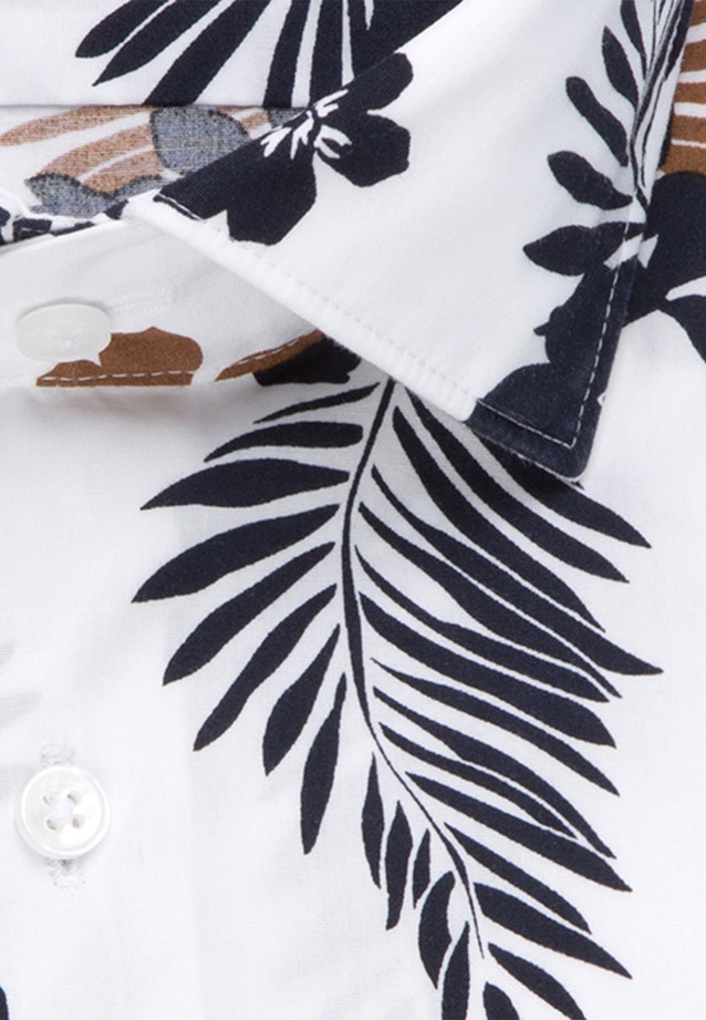Slim Business Hemd Floral in Weiß |  Seidensticker Onlineshop