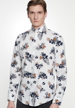 Slim Business Hemd Floral in Weiß |  Seidensticker Onlineshop