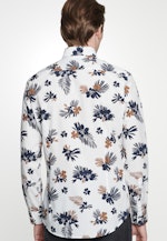 Slim Business Hemd Floral in Weiß |  Seidensticker Onlineshop