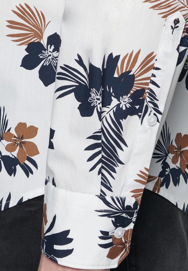 Slim Business Hemd Floral in Weiß |  Seidensticker Onlineshop