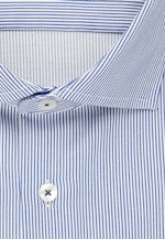 Shaped Business Shirt Stripes in Medium Blue |  Seidensticker Onlineshop