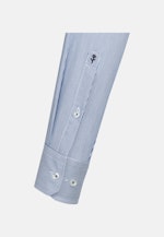 Shaped Business Shirt Stripes in Medium Blue |  Seidensticker Onlineshop