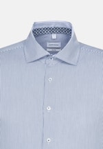 Shaped Business Shirt Stripes in Medium Blue |  Seidensticker Onlineshop