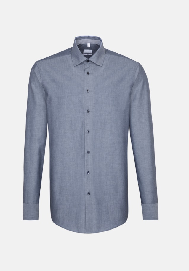 X-Slim Business Hemd Uni in Dunkelblau | Seidensticker Onlineshop