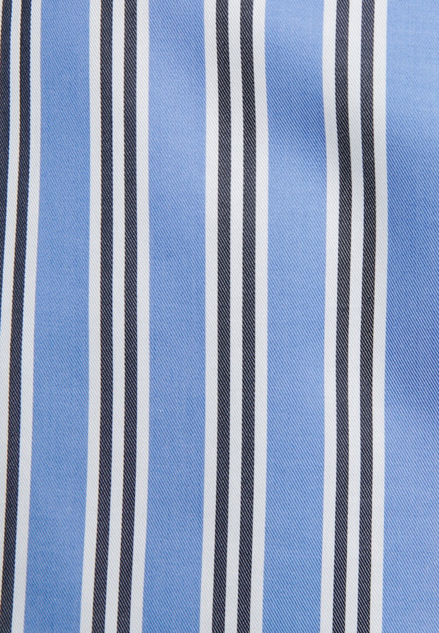 Shirt Blouse Stripes in Medium Blue |  Seidensticker Onlineshop