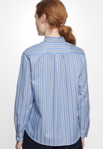 Shirt Blouse Stripes in Medium Blue |  Seidensticker Onlineshop