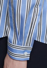 Shirt Blouse Stripes in Medium Blue |  Seidensticker Onlineshop