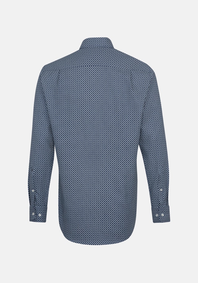 Business Shirt in Comfort with Kent-Collar in Medium Blue |  Seidensticker Onlineshop