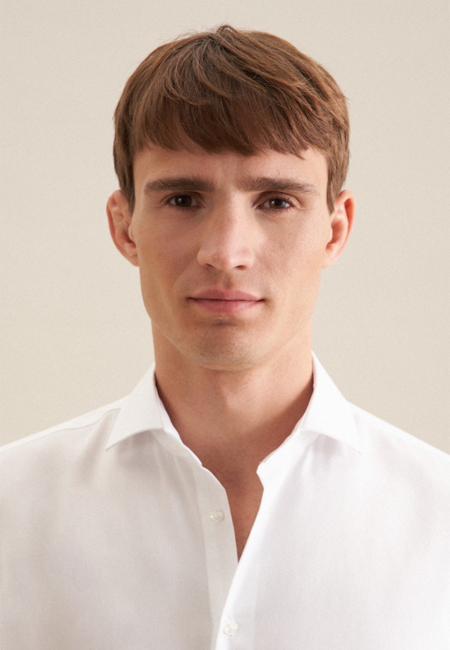 Slim Chemise d'affaires Uni in Blanc |  Seidensticker Onlineshop