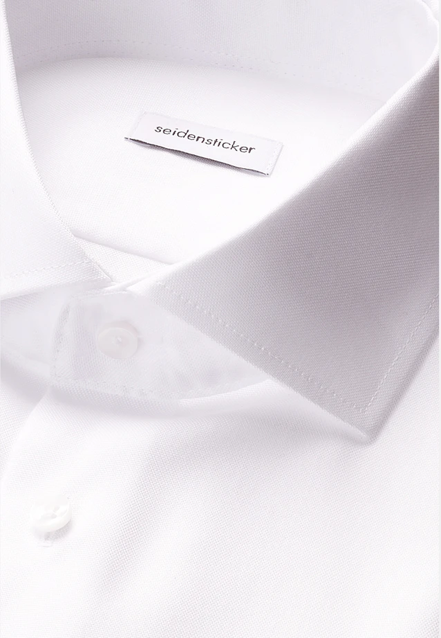 Slim Business shirt Uni in White |  Seidensticker Onlineshop