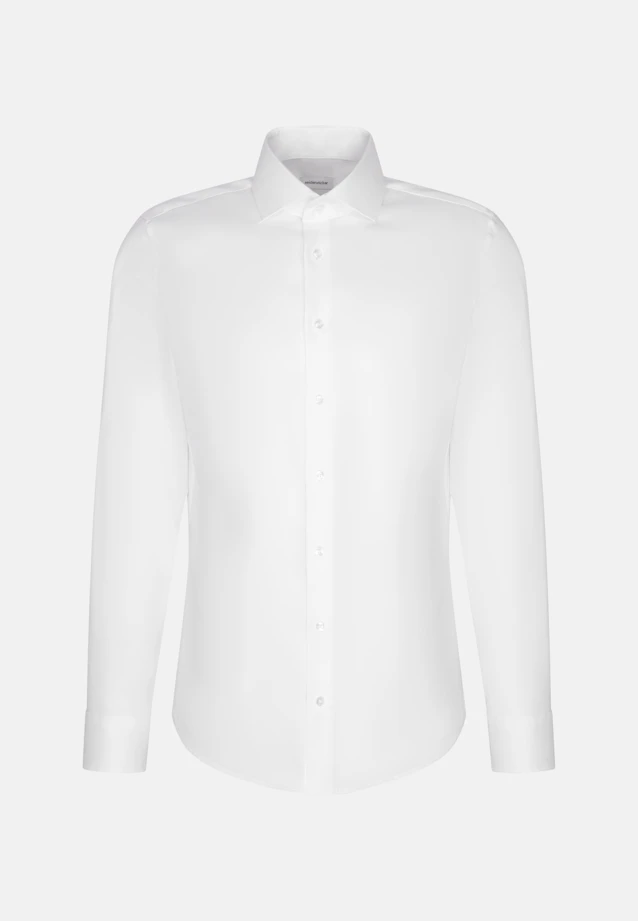 Slim Business shirt Uni in White |  Seidensticker Onlineshop