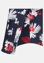 Comfort Chemise Business Floral in Bleu Foncé |  Seidensticker Onlineshop