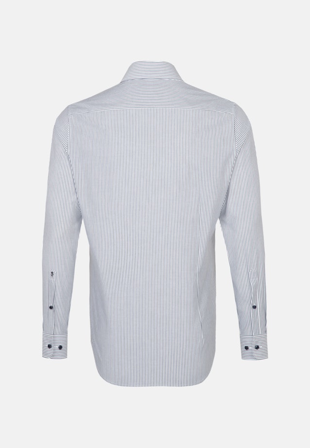 Slim Chemise Business A Rayures in Bleu Foncé |  Seidensticker Onlineshop
