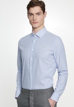 Slim Business Hemd Streifen in Hellblau |  Seidensticker Onlineshop