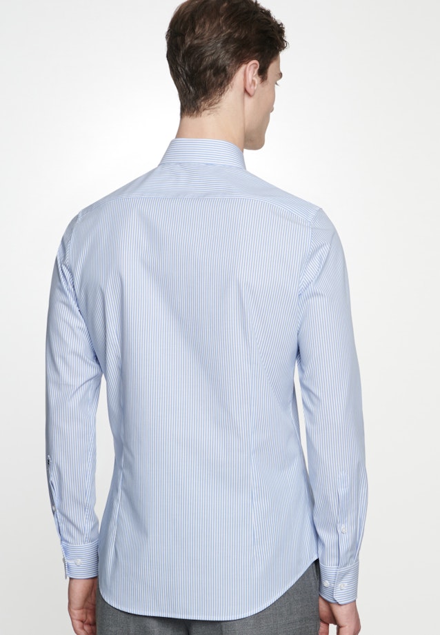 Slim Business Hemd Streifen in Hellblau |  Seidensticker Onlineshop