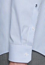 Slim Business Hemd Streifen in Hellblau |  Seidensticker Onlineshop