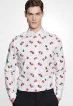 Slim Business Hemd Floral in Weiß |  Seidensticker Onlineshop