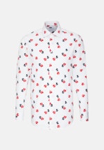 Slim Business Hemd Floral in Weiß |  Seidensticker Onlineshop