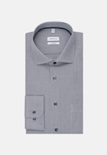 Comfort Business Shirt Check in Dark Blue |  Seidensticker Onlineshop