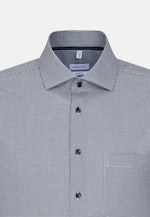 Comfort Business Shirt Check in Dark Blue |  Seidensticker Onlineshop