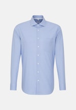 Comfort Business Shirt Check in Light Blue |  Seidensticker Onlineshop