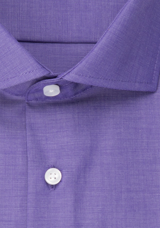 Non-iron Fil a fil Business overhemd in Regular with Kentkraag in Paars |  Seidensticker Onlineshop