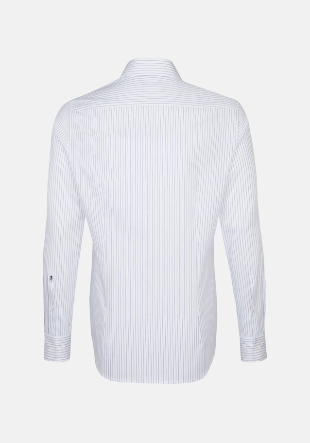 Shaped Business Shirt Stripes in White | Seidensticker Onlineshop