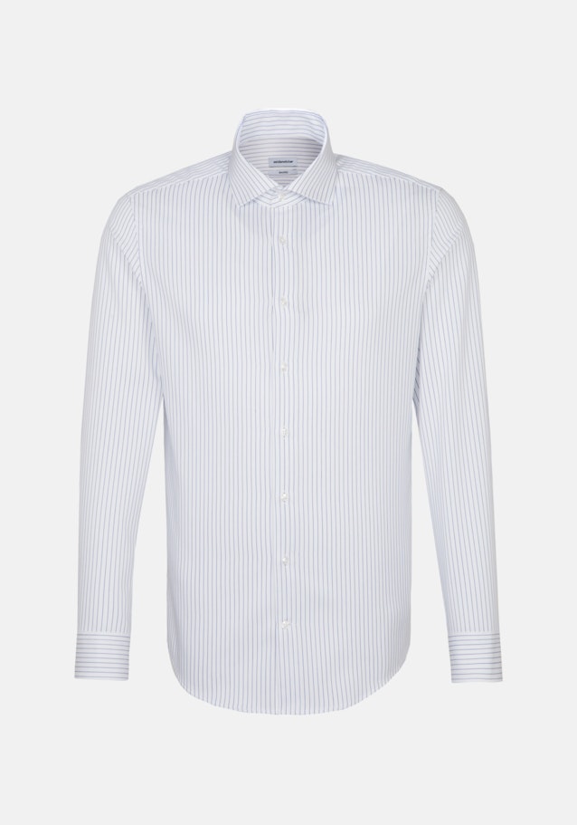 Shaped Business Shirt Stripes in White | Seidensticker Onlineshop