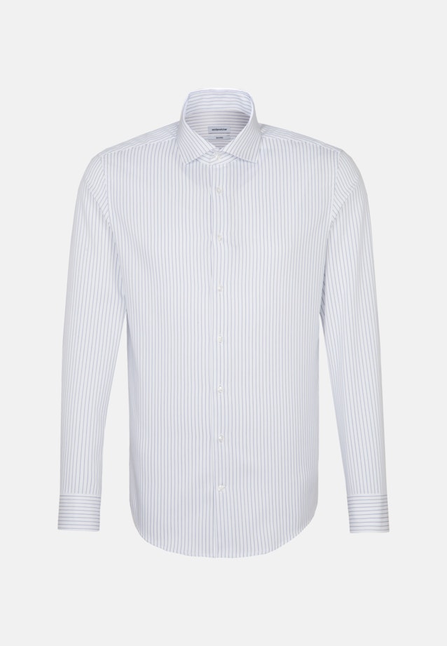 Easy-iron Cotele Business Shirt in Shaped with Kent-Collar in White |  Seidensticker Onlineshop