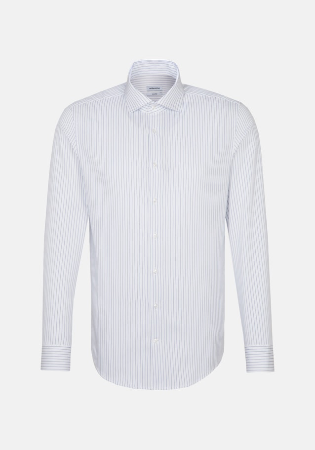 Easy-iron Cotele Business Shirt in Shaped with Kent-Collar in White |  Seidensticker Onlineshop