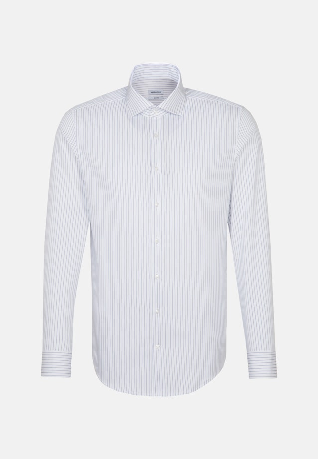 Shaped Business Shirt Stripes in White |  Seidensticker Onlineshop