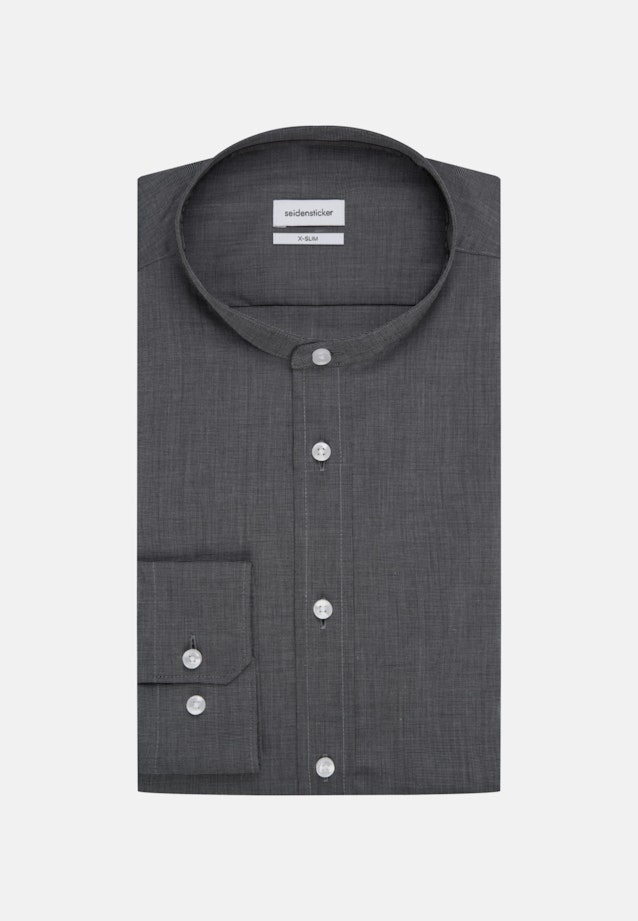 X-Slim Business Hemd Uni in Grau |  Seidensticker Onlineshop