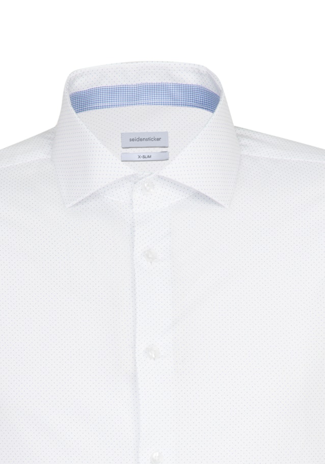 Popeline Business Hemd in X-Slim mit Kentkragen in Weiß |  Seidensticker Onlineshop