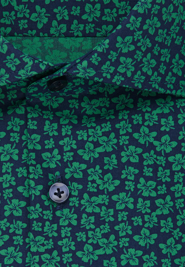 Slim Business Shirt Print in Green |  Seidensticker Onlineshop