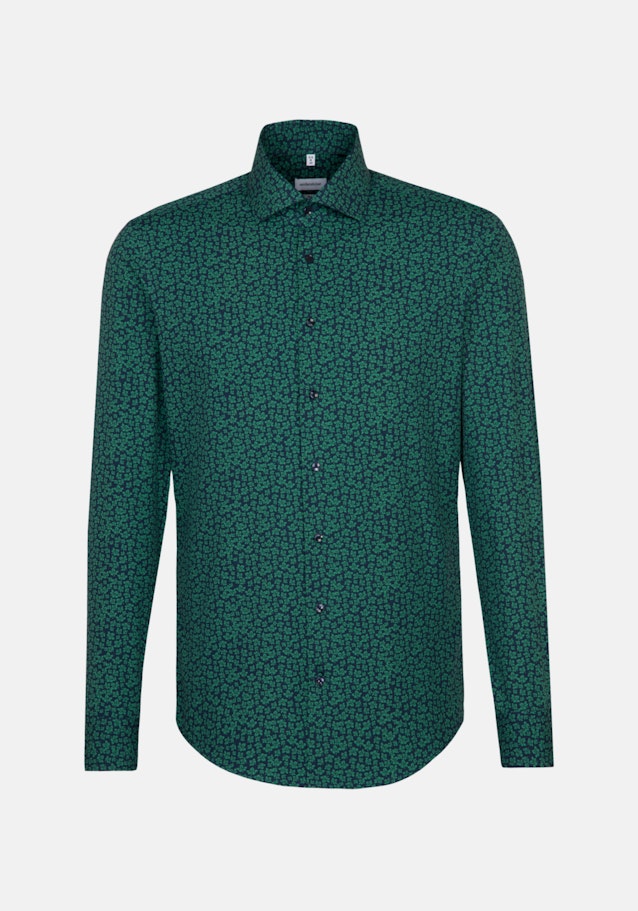 Business overhemd in Slim with Kentkraag in Groen |  Seidensticker Onlineshop