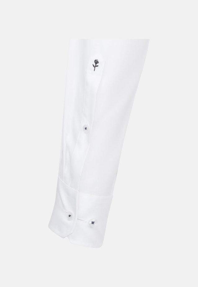 Bügelfreies Struktur Business Hemd in Comfort mit Kentkragen in Weiß |  Seidensticker Onlineshop