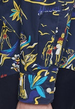 Slim Chemise Business Imprimé in Bleu Foncé |  Seidensticker Onlineshop