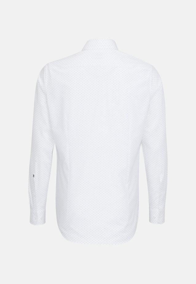 Popeline Business Hemd in Slim mit Kentkragen in Weiß |  Seidensticker Onlineshop