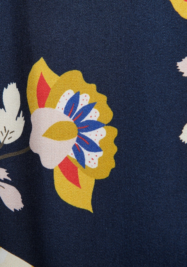 Gerader Schnitt (Normal-Fit) prodtyp Floral in Dark Blue | Seidensticker Onlineshop
