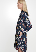 Robe Gerader Schnitt (Normal-Fit) Manche Longue in Bleu Foncé |  Seidensticker Onlineshop