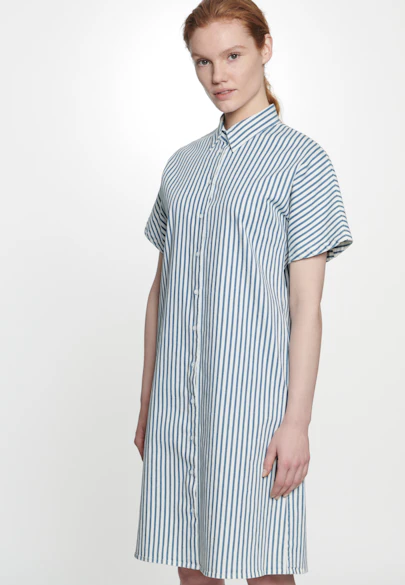 Dress Stripes in Medium Blue |  Seidensticker Onlineshop