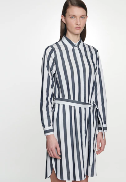 Kleid Streifen in Dunkelblau |  Seidensticker Onlineshop