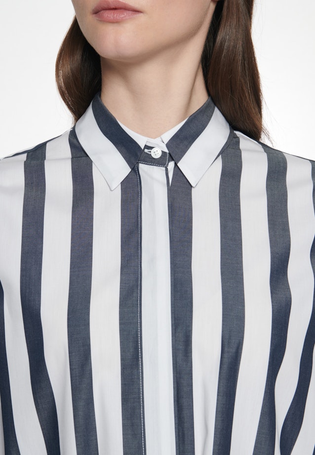 Kleid Streifen in Dunkelblau |  Seidensticker Onlineshop