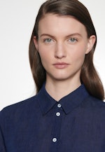 Hemdbluse Uni in Dunkelblau |  Seidensticker Onlineshop