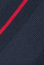 Breit (7cm) Krawatte Streifen in Rot |  Seidensticker Onlineshop