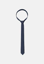 Etroit (5cm) Cravate Uni in Bleu Foncé |  Seidensticker Onlineshop