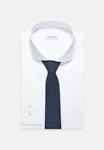 Etroit (5cm) Cravate Uni in Bleu Foncé |  Seidensticker Onlineshop