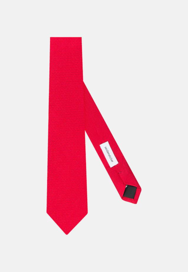 Large (7cm) Cravate Uni in Rouge |  Seidensticker Onlineshop