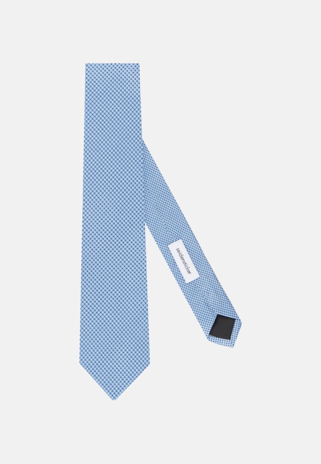 Large (7cm) Tie Uni in Light Blue |  Seidensticker Onlineshop