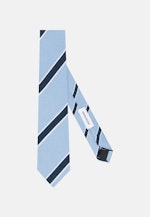 Schmal (5cm) Krawatte Streifen in Hellblau |  Seidensticker Onlineshop